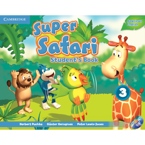 American English Super Safari Student s Book with DVD-ROM 3
